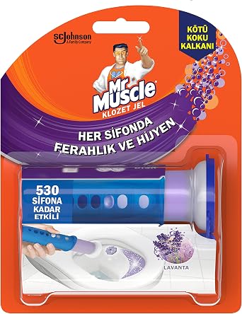 Mr Muscle Lavanta Kokulu Klozet Jeli 6'lı