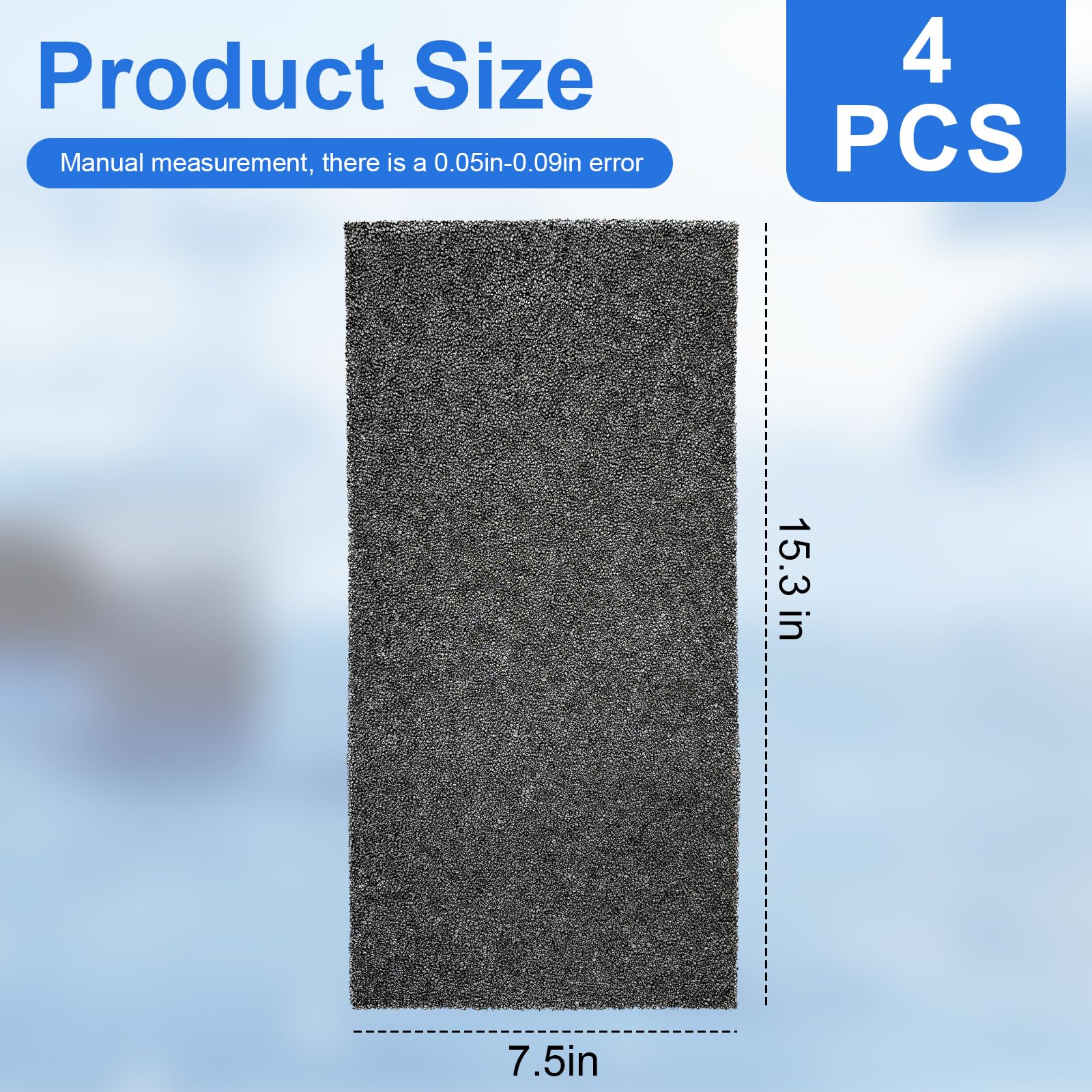 El cartucho de filtro de carbón activado ARC-14S es de repuesto para aires acondicionados portátiles Whynter, compatible con modelos ARC-CF-14S, ARC-14SH, ARC-141BG y ARC-143MX, 2 piezas