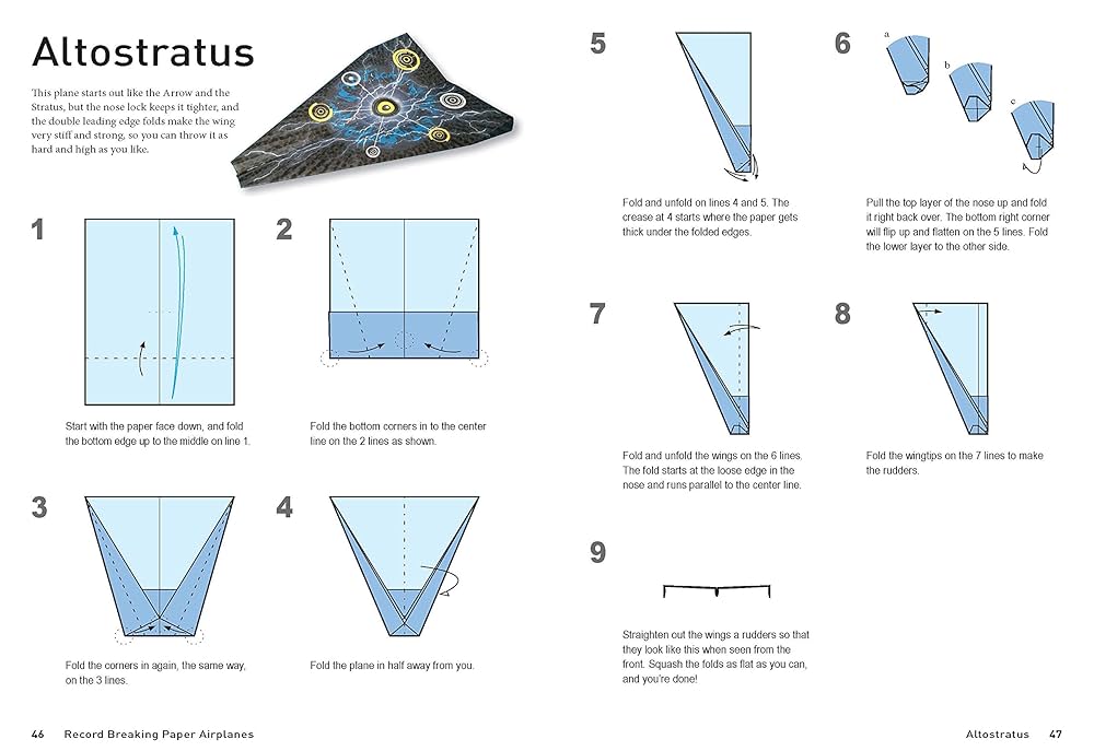 Record Breaking Paper Airplanes Kit: Make Paper Planes Based