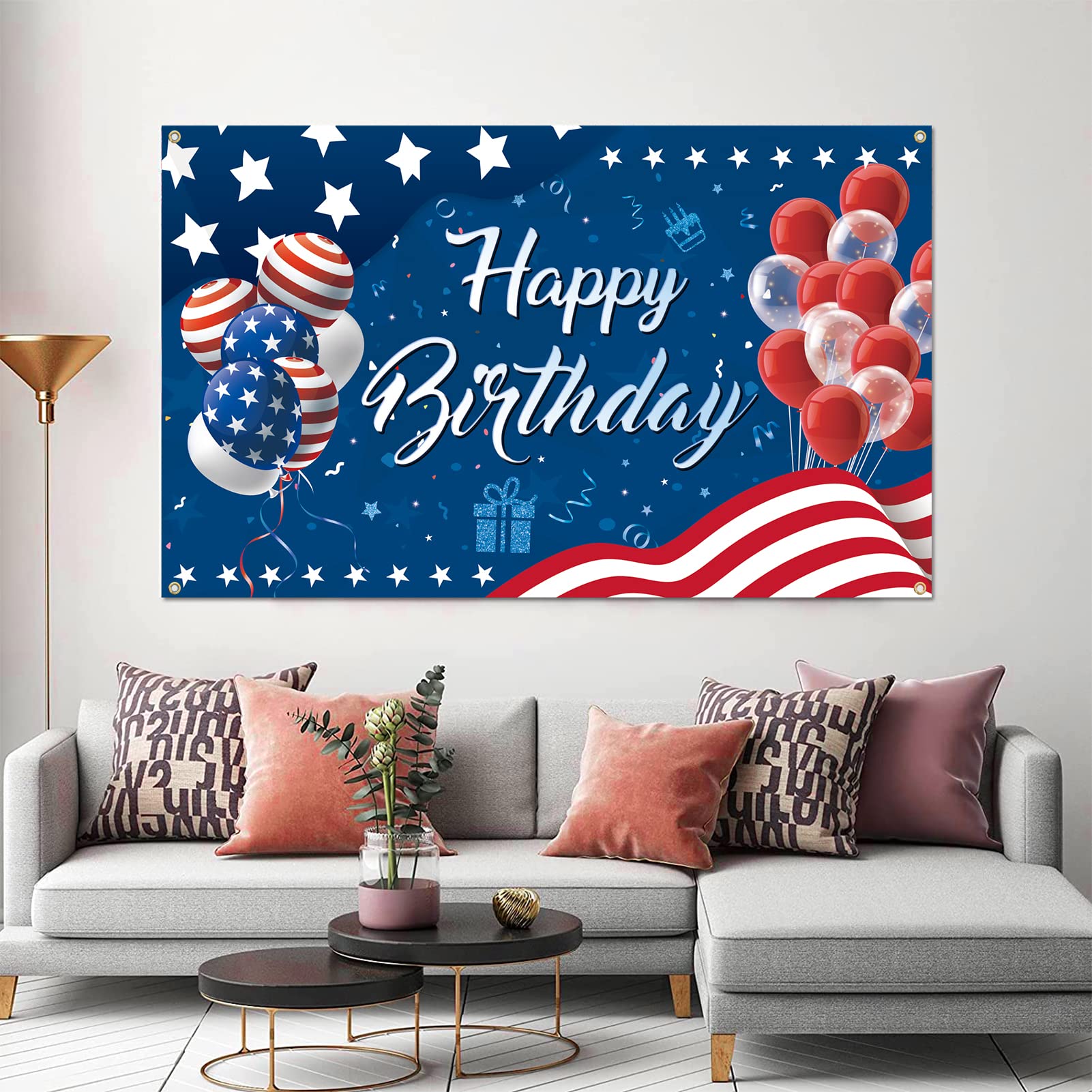 Deko Usa JOZON Rot Weiß Blau Glitzerndes Banner Zum 4. Juli Und  Wimpelbanner Mit Hut, Feuerwerk, Sternzeichen, Vierter Juli, Patriotische  Girlande, Banner Amerika, National Day, Gedenktag, Party Dekorationen  Geburtstagsdeko Rot, image size:1601x1601