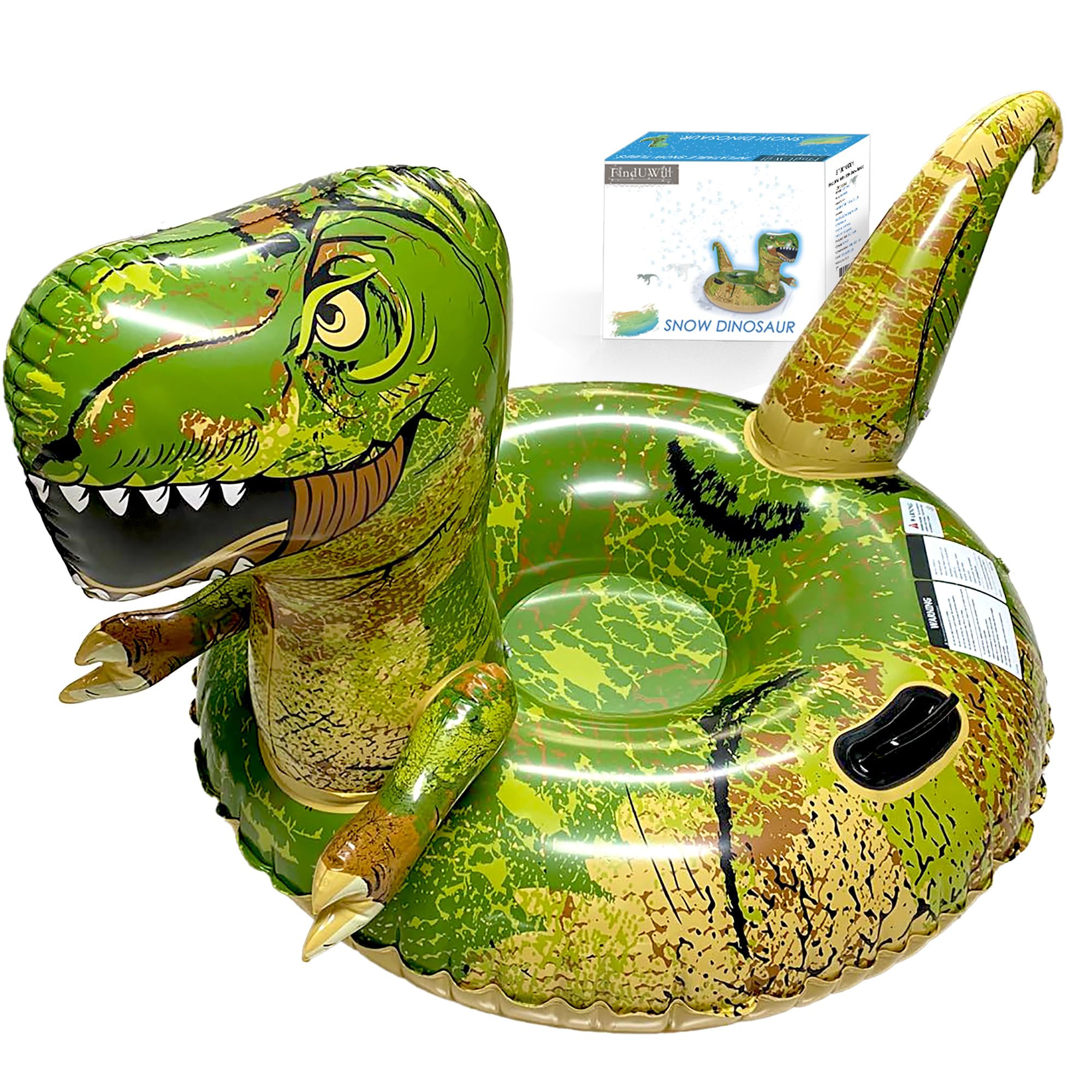 FindUWill Dinosaur Snow Tube