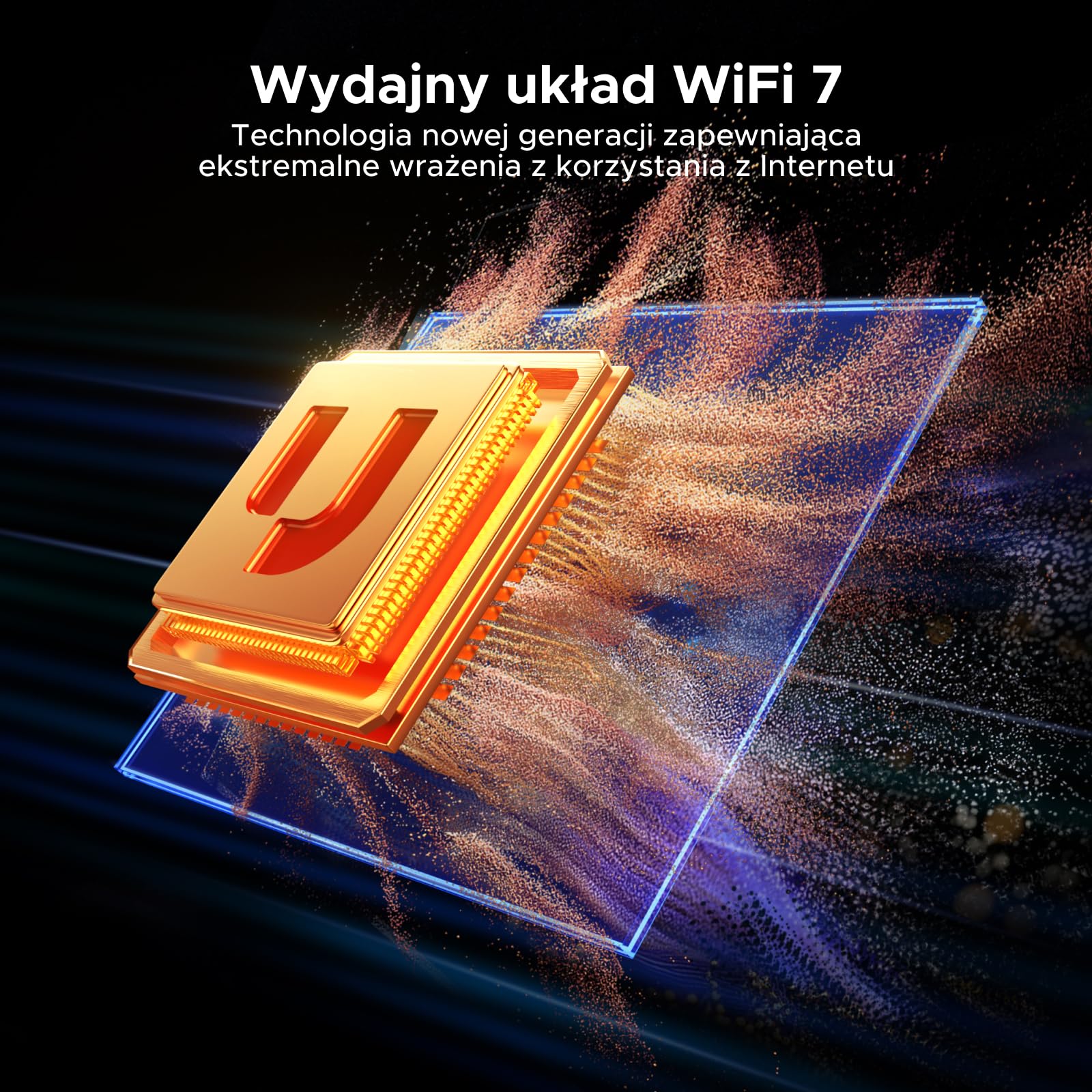 UGREEN WiFi Stick do komputera PC BE6500 WiFi 7 WiFi Stick Tri Band 6G/5G/2.4G MLO, WPA3, adapter WiFi do komputera PC z 2 wysokowydajnymi antenami USB WiFi Stick kompatybilny z Windows 10/11.