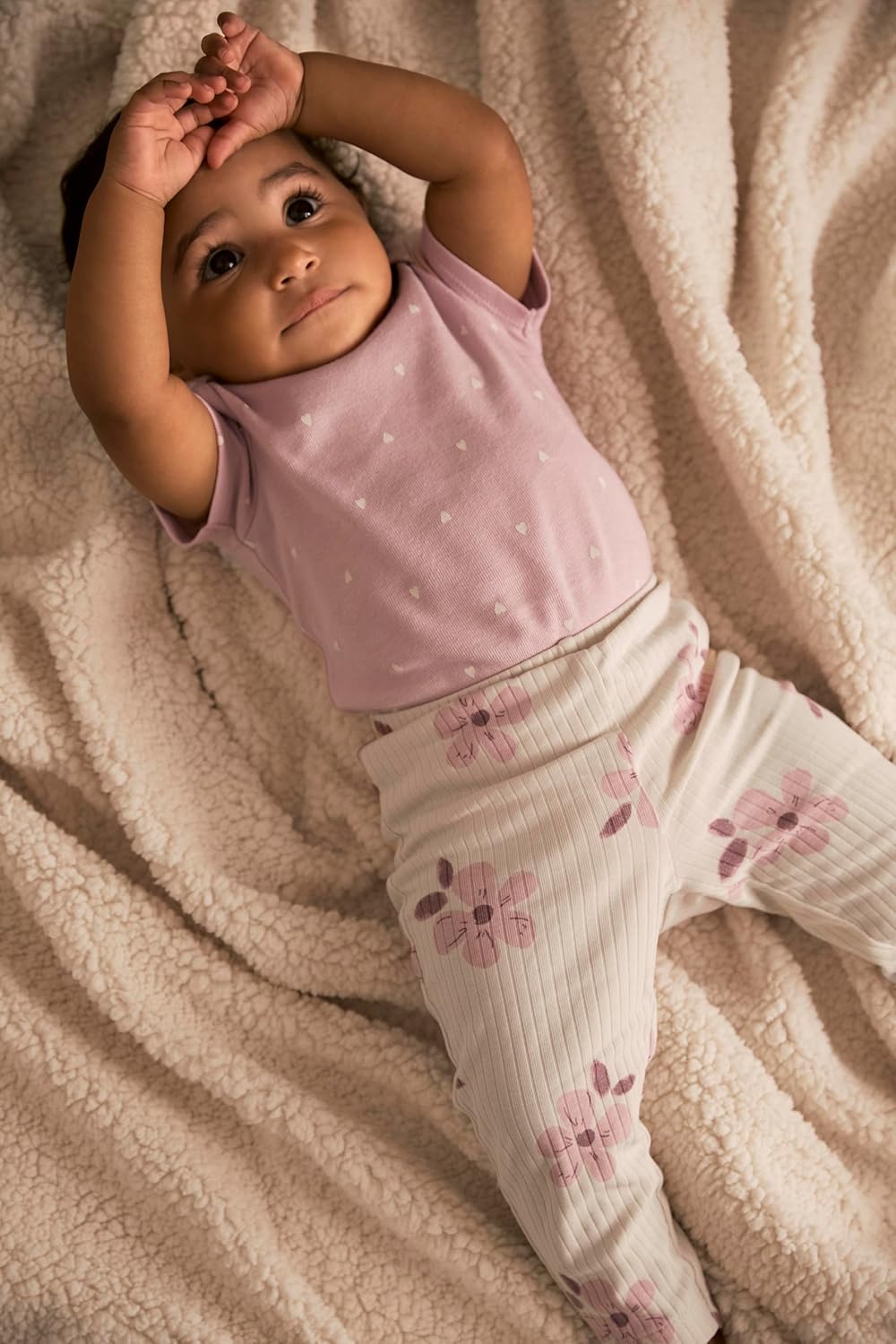 Simple Joys by Carter's baby-girls 4-piece Jacket, Pant, and Bodysuit Set - Image 6