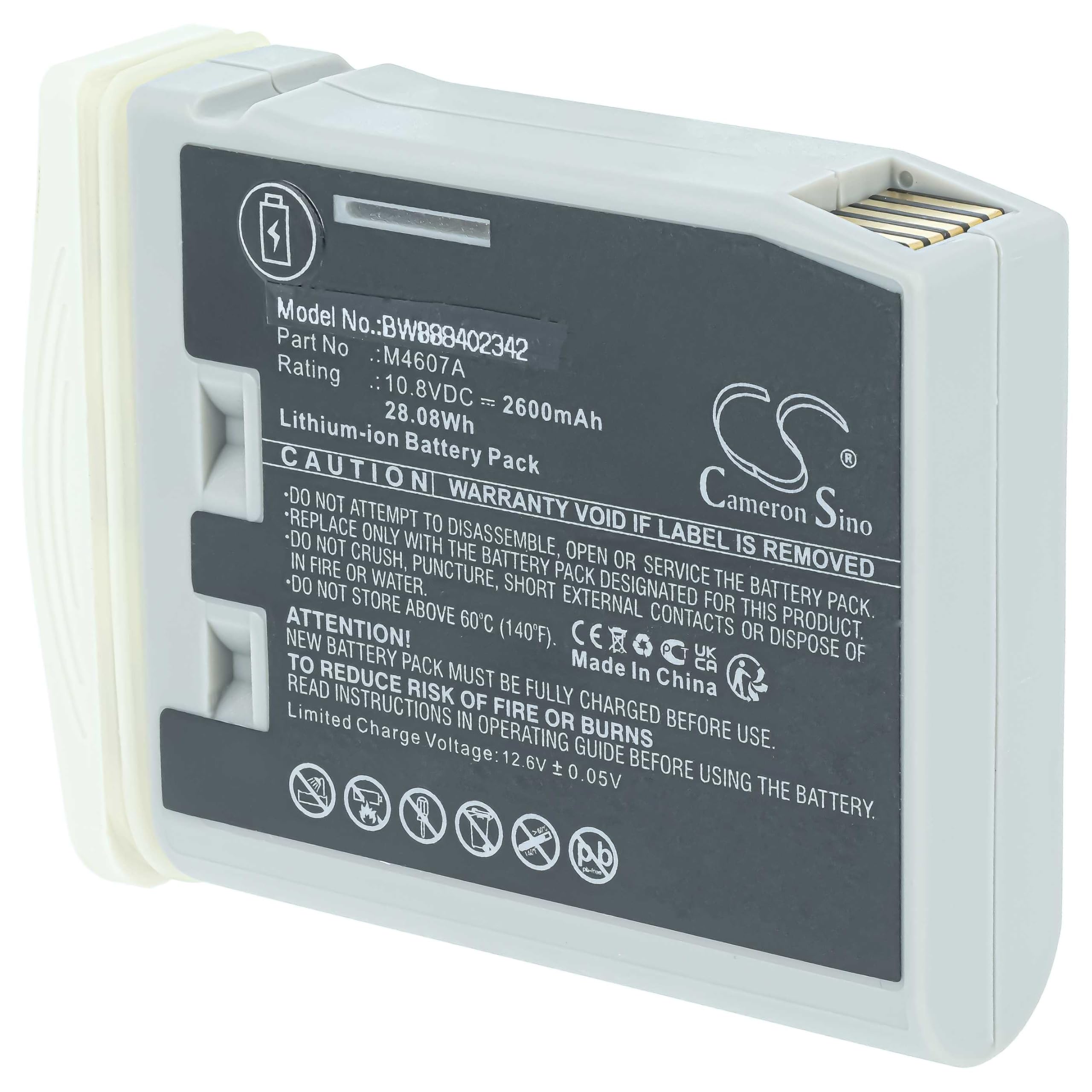 vhbw batteria sostituisce Philips per strumentazione medica (2600mAh, 10,8V, Li-Ion)