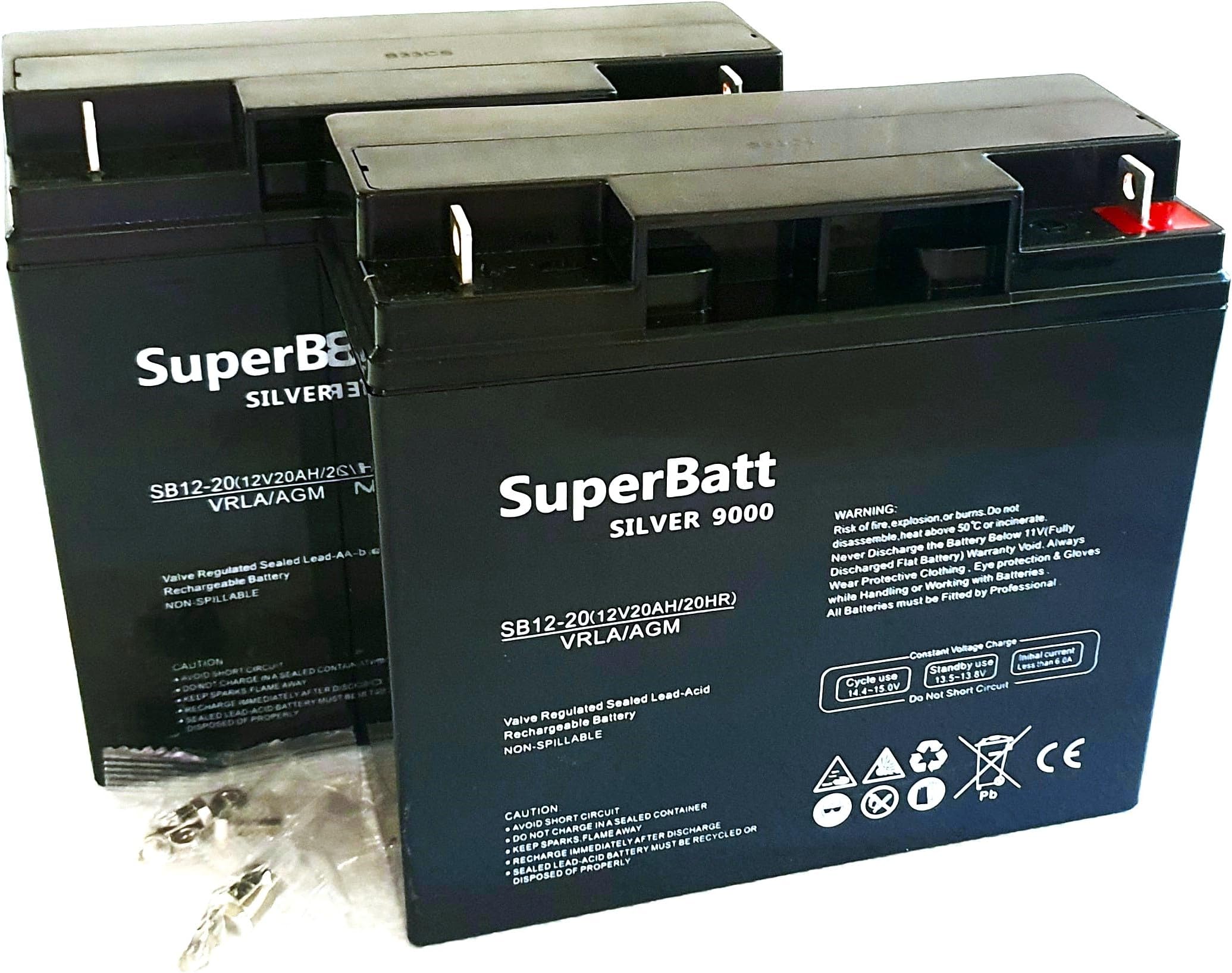 2(Pair)x 12V 20AH ULTRA MAX GEL Sealed Rechargeable Battery Standby & Cyclic Use - Foto 6