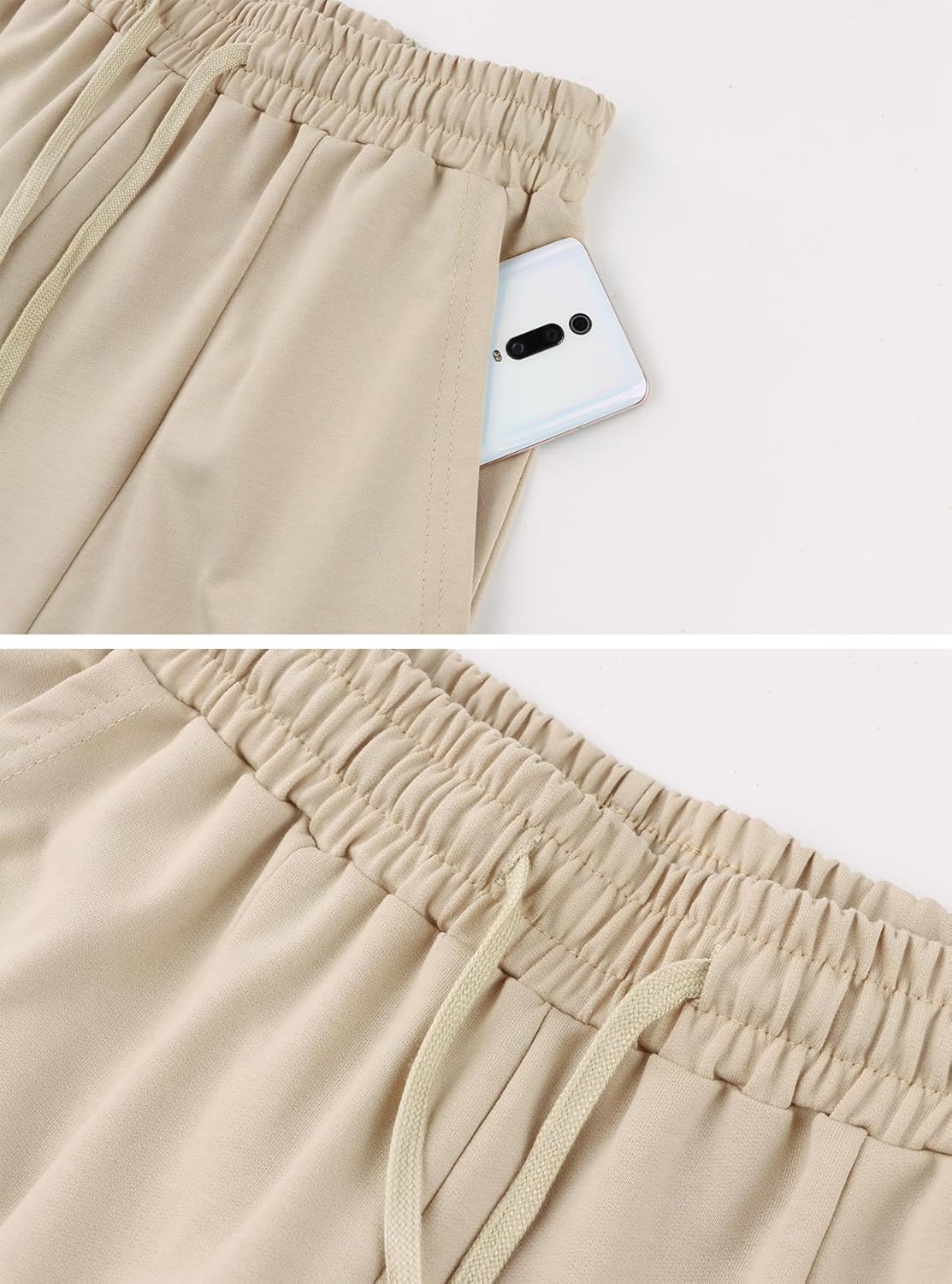 Leopard Pants Women Barrel Sweatpants Casual Baggy Cheetah Print Lounge Pants Drawstring Joggers Pant Trousers - Image 5