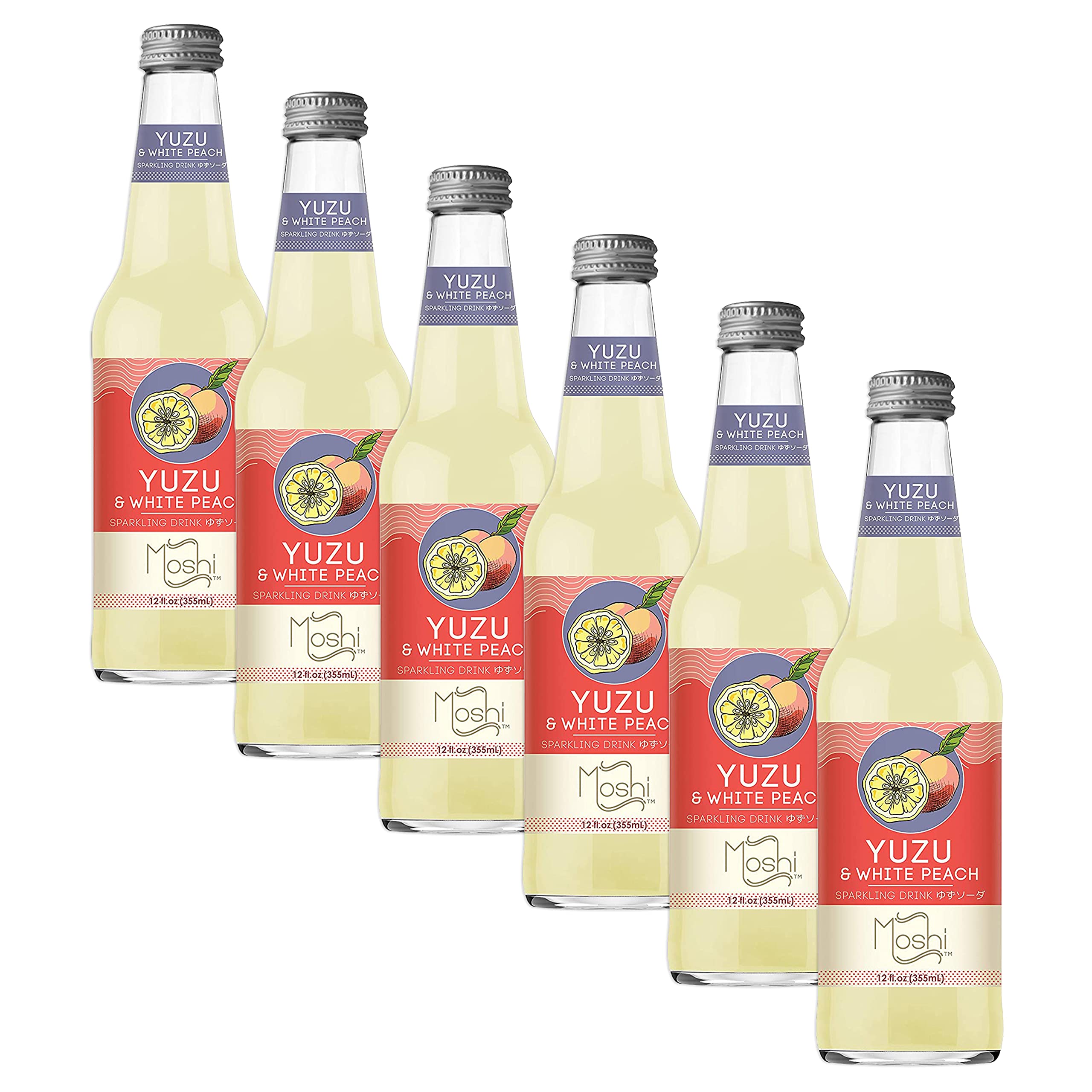 Amazon.com : Moshi Yuzu Sparkling Drink, Aromatic and Zesty, Made