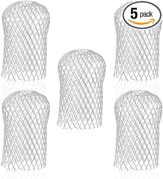 5 Pcs Gutter Downspout Guard 3.5" Expandable Aluminum
