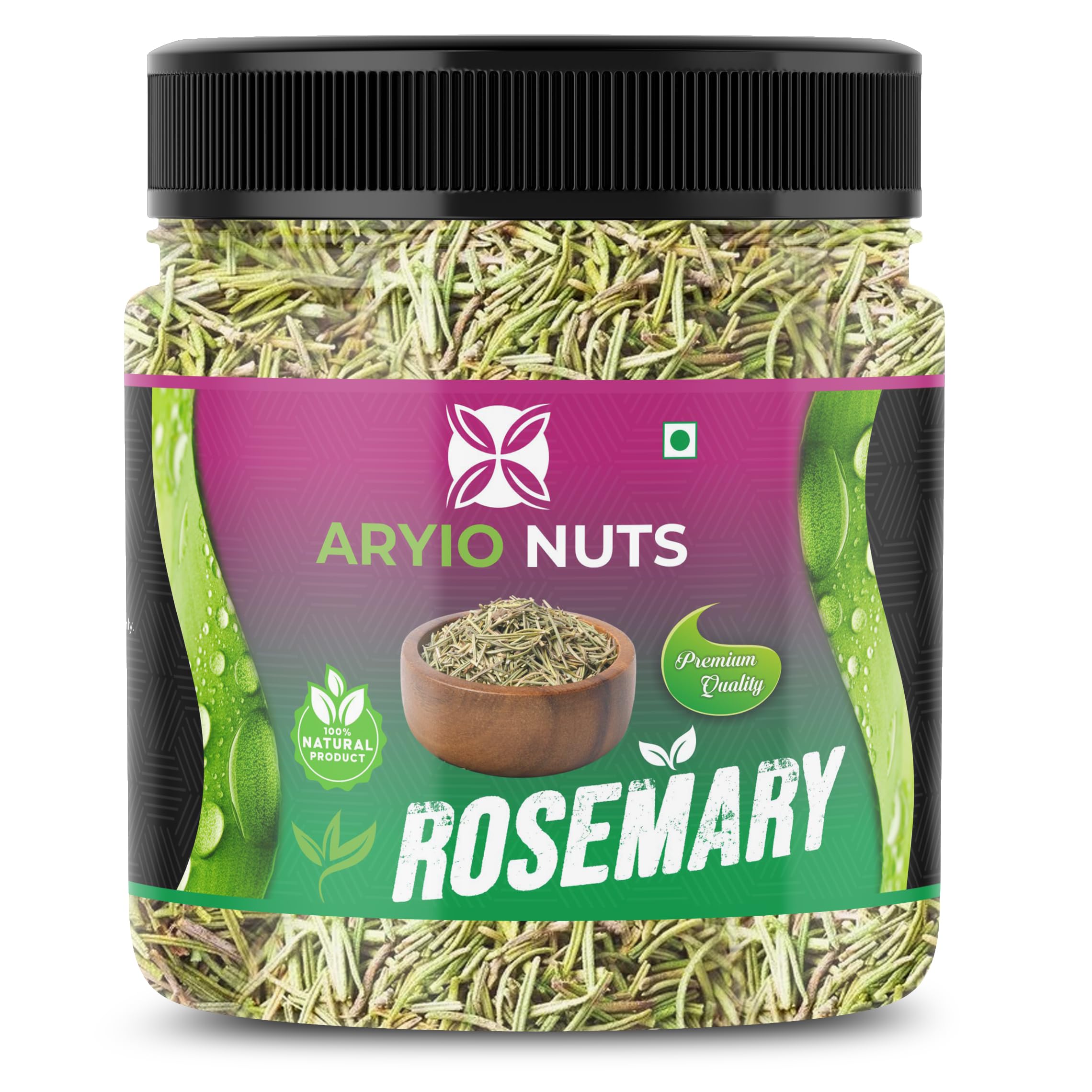 ARYIONUTS Rosemary Leaves Jar | Natural No Added Preservatives And Additives | Salvia Rosmarinus |Used For Your Hair Growth, Herbal Tea, Seasoning,Flavoring And Cooking (500-GM) (B0D6GS3BMG) Amazon Price History, Amazon Price Tracker