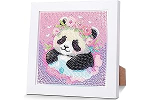 Panda Diamond Art Painting Kits for Kids 5x7