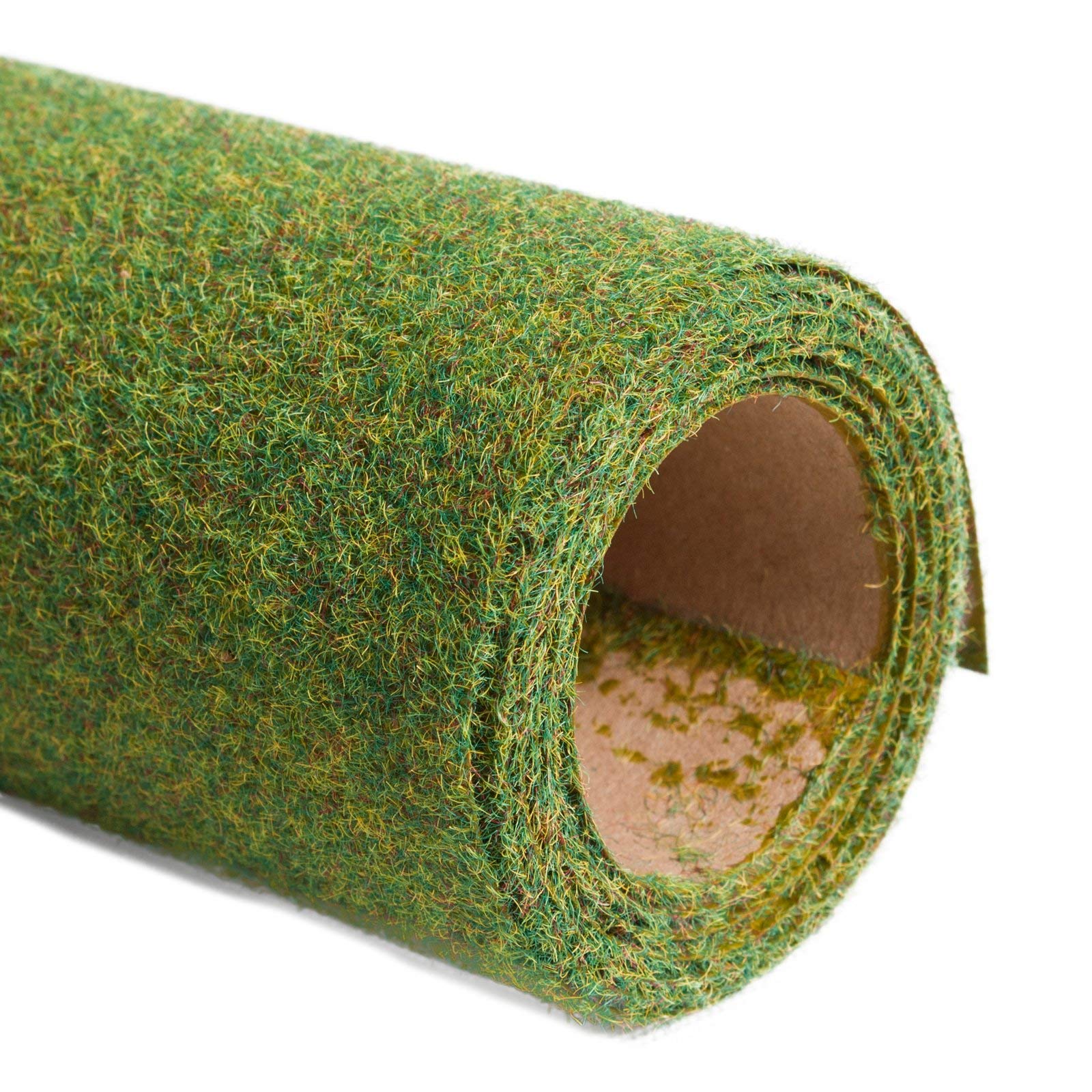 Hairy Grass Landscape Mat Roll 48" x 24" Javis Wargame 00 N Gauge Model Railways