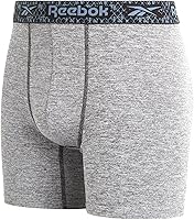 Vista 5 de Reebok Ropa interior para hombre - Calzoncillos tipo bóxer Performance (paquete de 8)
