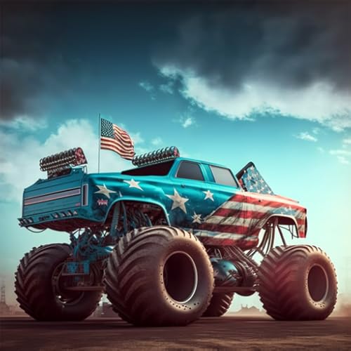 US Monster Truck Simulator: Monster Truck Parking Games