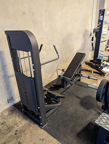 Miniatura 3 de Máquina de glúteos de empuje de cadera SFE con pilas de peso de 250 libras