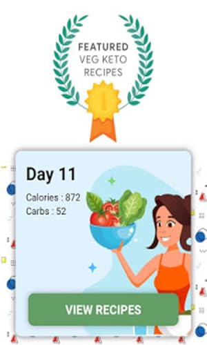 Keto dieta App - Veg keto receitas
