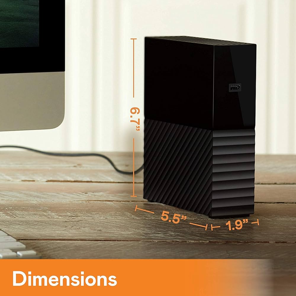 Amazon.co.jp: Western Digital 4TB My Book デスクトップ外付け