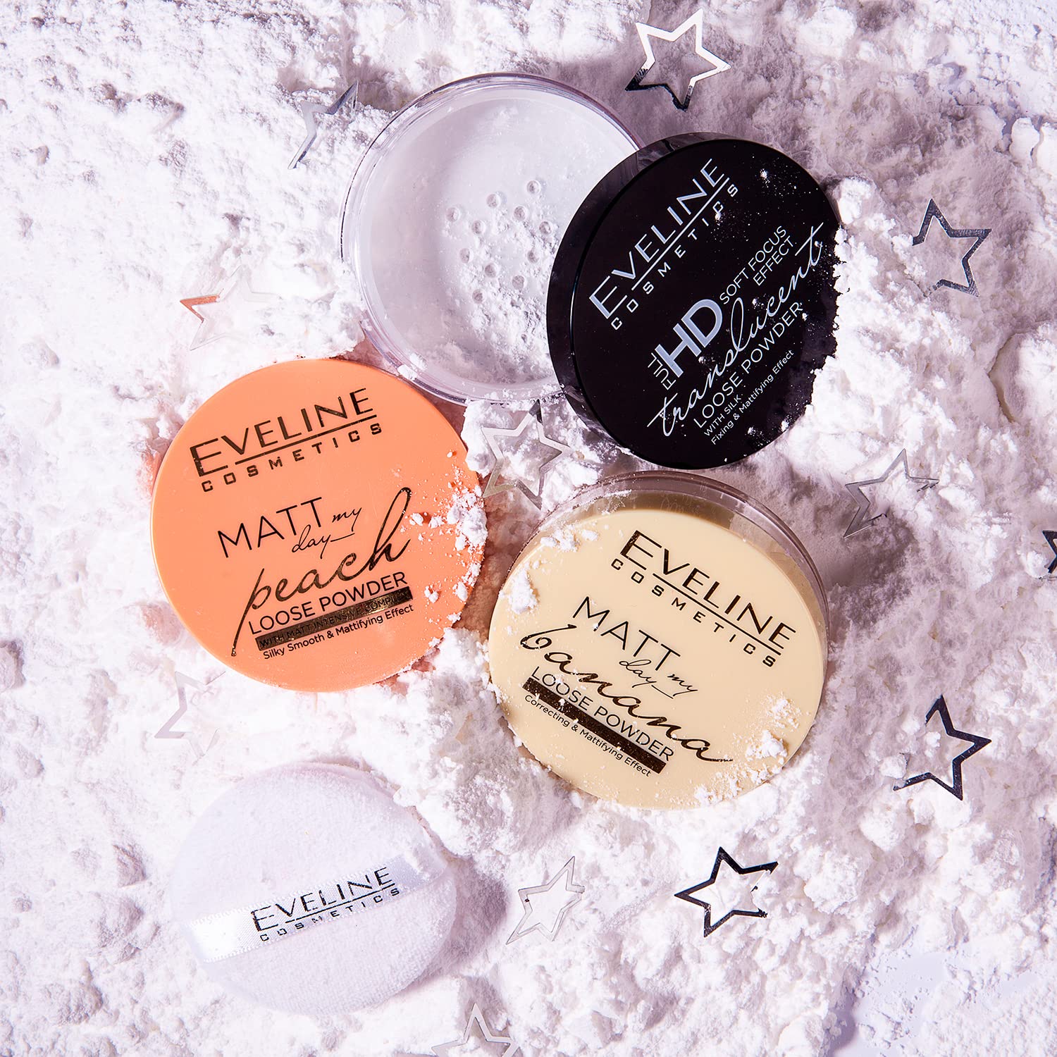 Eveline Cosmetics Puder sypki