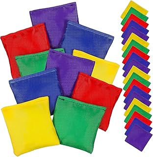 ibasenice Small Bean Bags Corn Hole Bags 30Pcs Corn Hole Bags Mini Colorful Cornhole Bean Bags for Cornhole Game Toss Sports Outdoors Activities Cornhole Bean Bags. Cornhole Bags