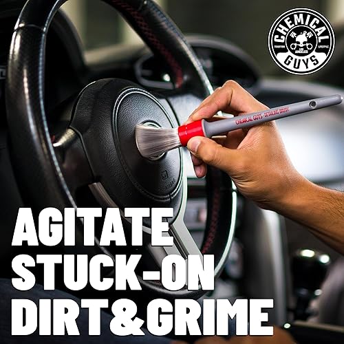 Miniatura 6 de Chemical Guys ACC600 - Juego de cepillos para detalles interiores todo en los detalles (ideal para automóviles, camiones, SUV, caravanas y más)