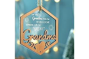 Christmas Grandma Ornament