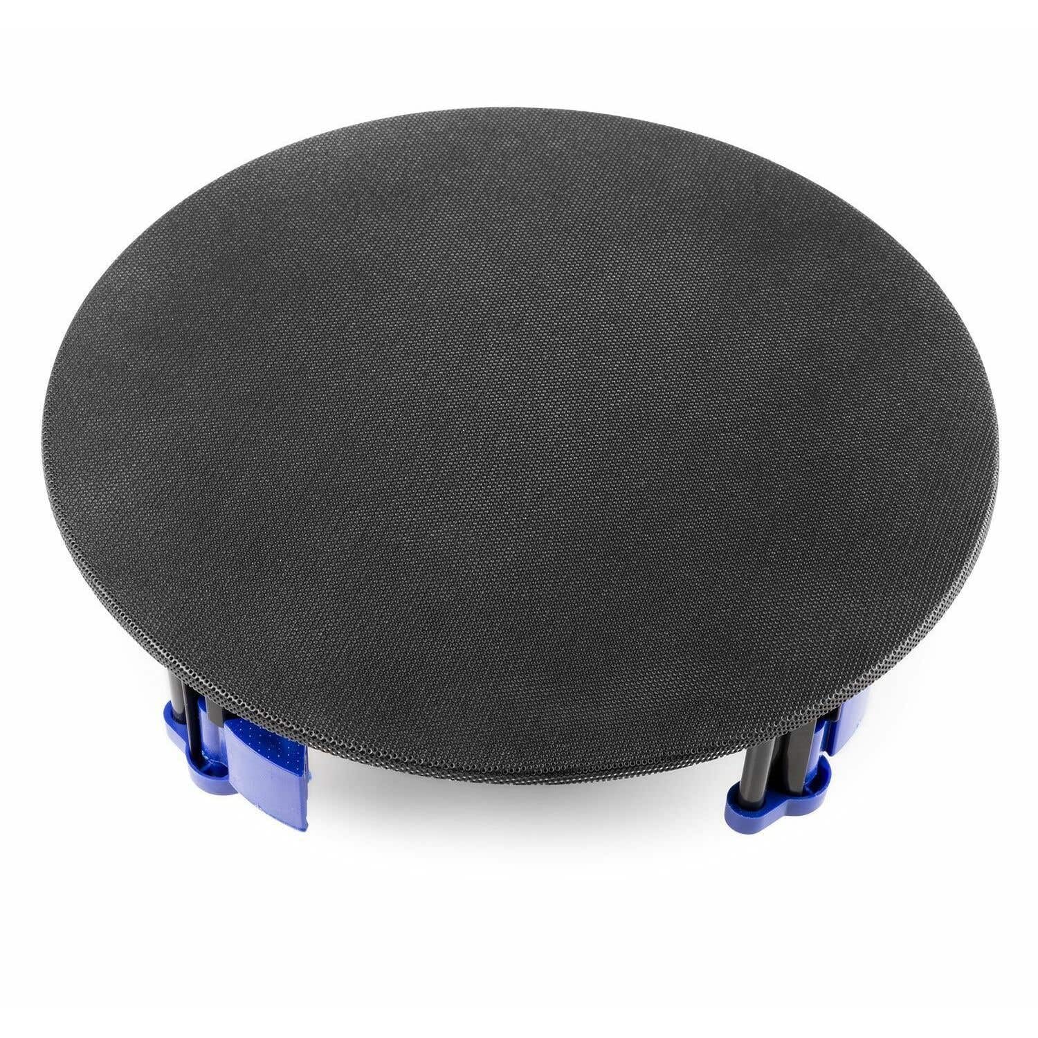 Power Dynamics NCSS8B - Altavoz de Techo (100 V, 8 Pulgadas, 40 W, 8 ohmios, Rejilla metálica, Altavoz con Sistema de fijación rápida), Ideal para instalación pública