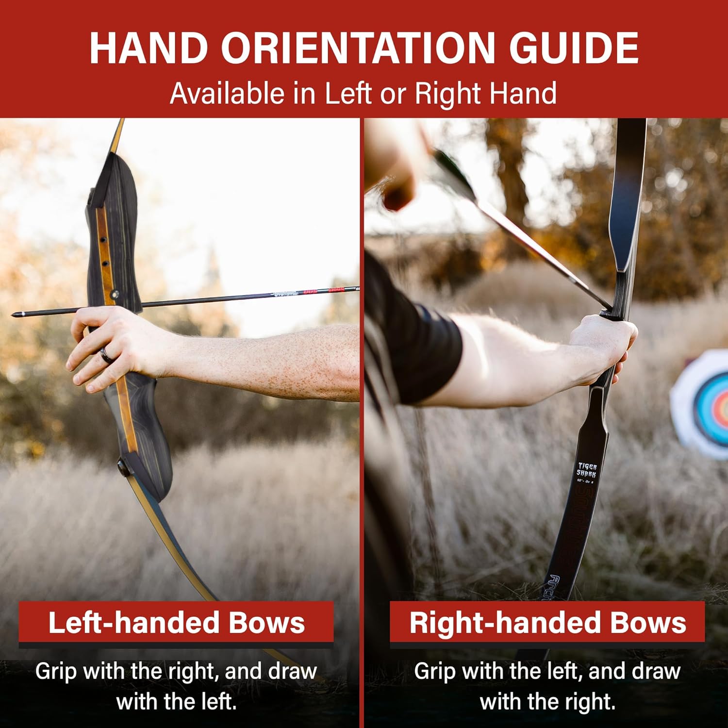 Southwest Archery Ghost Takedown Longbow – 64" Longbow Hunting Bow – Right & Left Hand – Draw Weights in 20-50 lbs – USA Based Company – Perfect for Beginner to Pro - Includes Stringertool