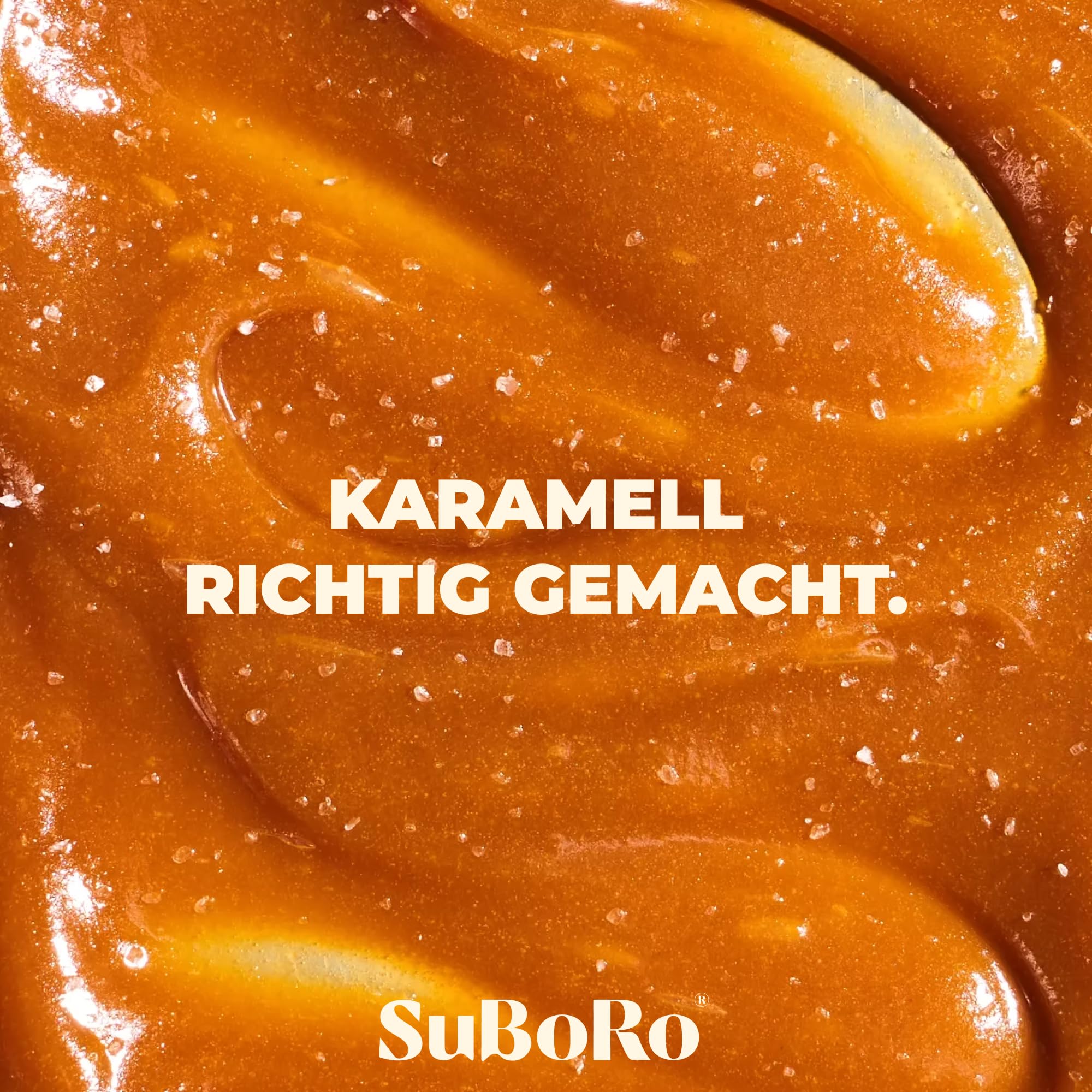 Suboro Karamellsauce 4er-Pack Mini 4 x 210 ml Probier- & Geschenkset mit Meersalz Vanille Zartbitterschokolade Pumpkin Spice