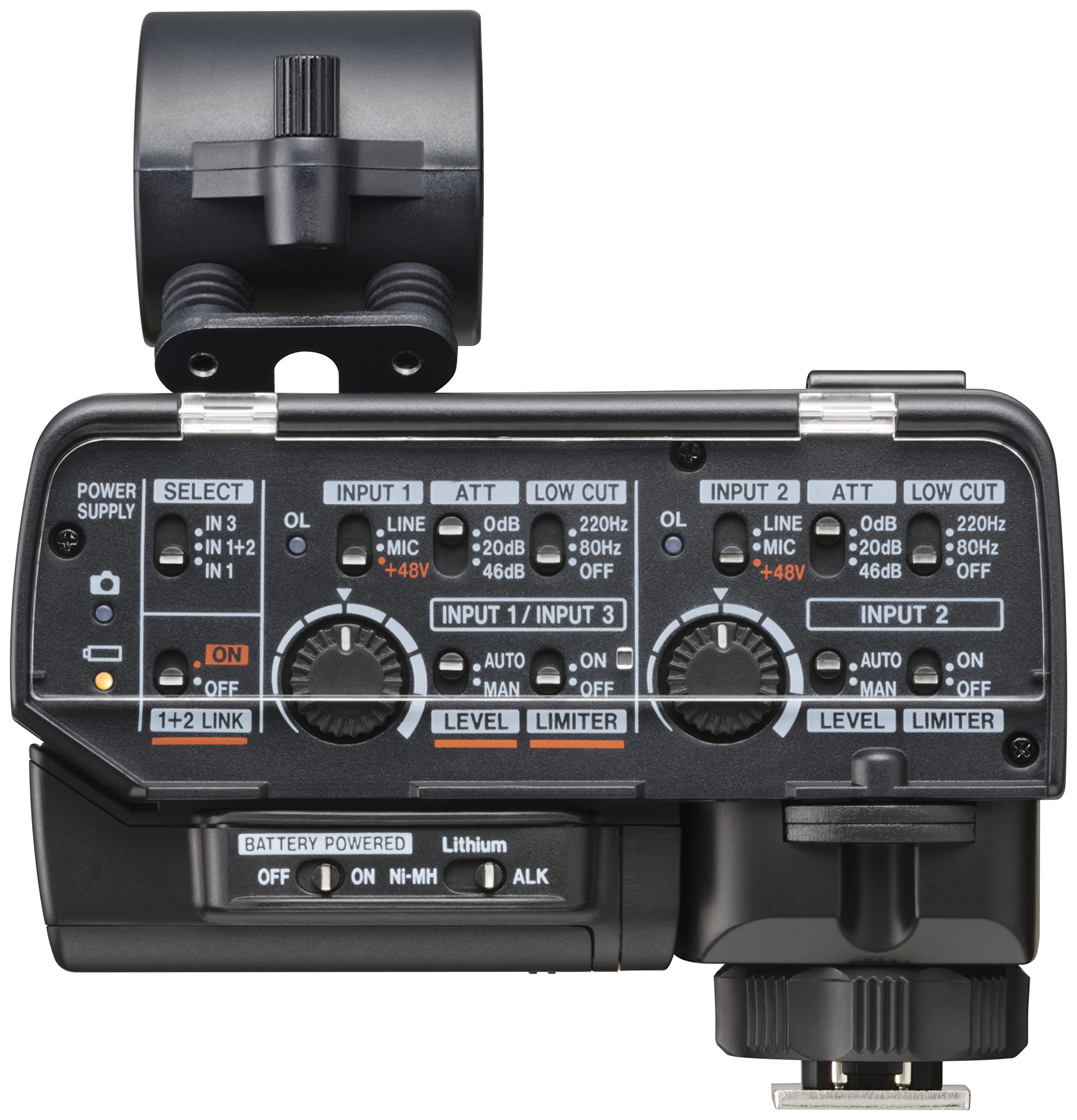 Image secondaire de l'Adaptateur Microphone XLR Tascam pour Caméras Hybrides - CA-XLR2D-AN