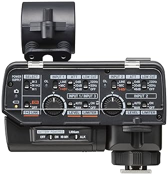 TASCAM CA-XLR2d-AN マイクアダプター CA-XLR2d | ミラーレス/DSLRカメラ対応XLRマイクアダプター