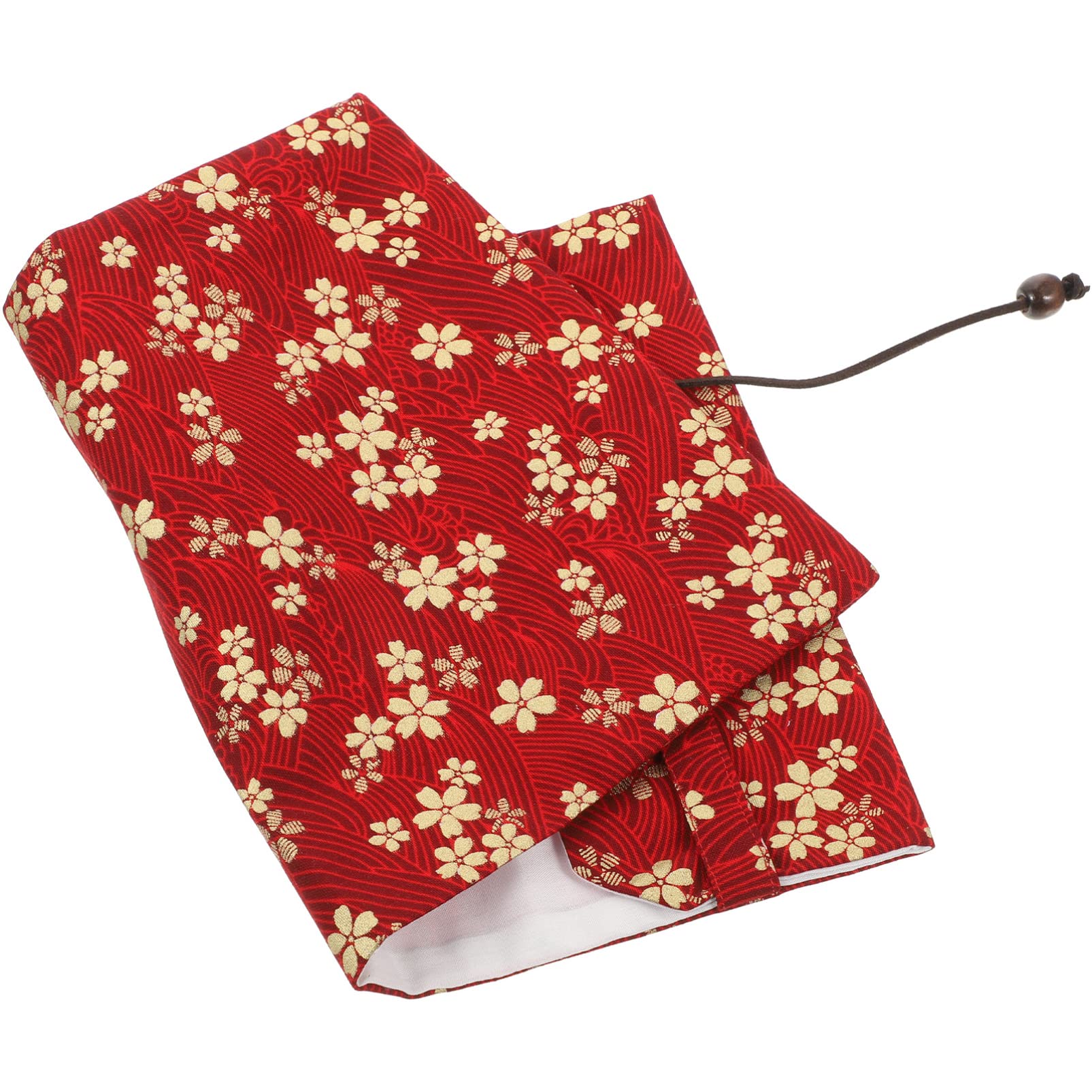 STOBOK Tapa Del Libro Mangas De Libros Protector De Libro De Flores Chaqueta Para Tapa Dura Cubierta De La Manga Del Libro Fundas Tela Uso Estudiantil Computadora Portátil Biblia