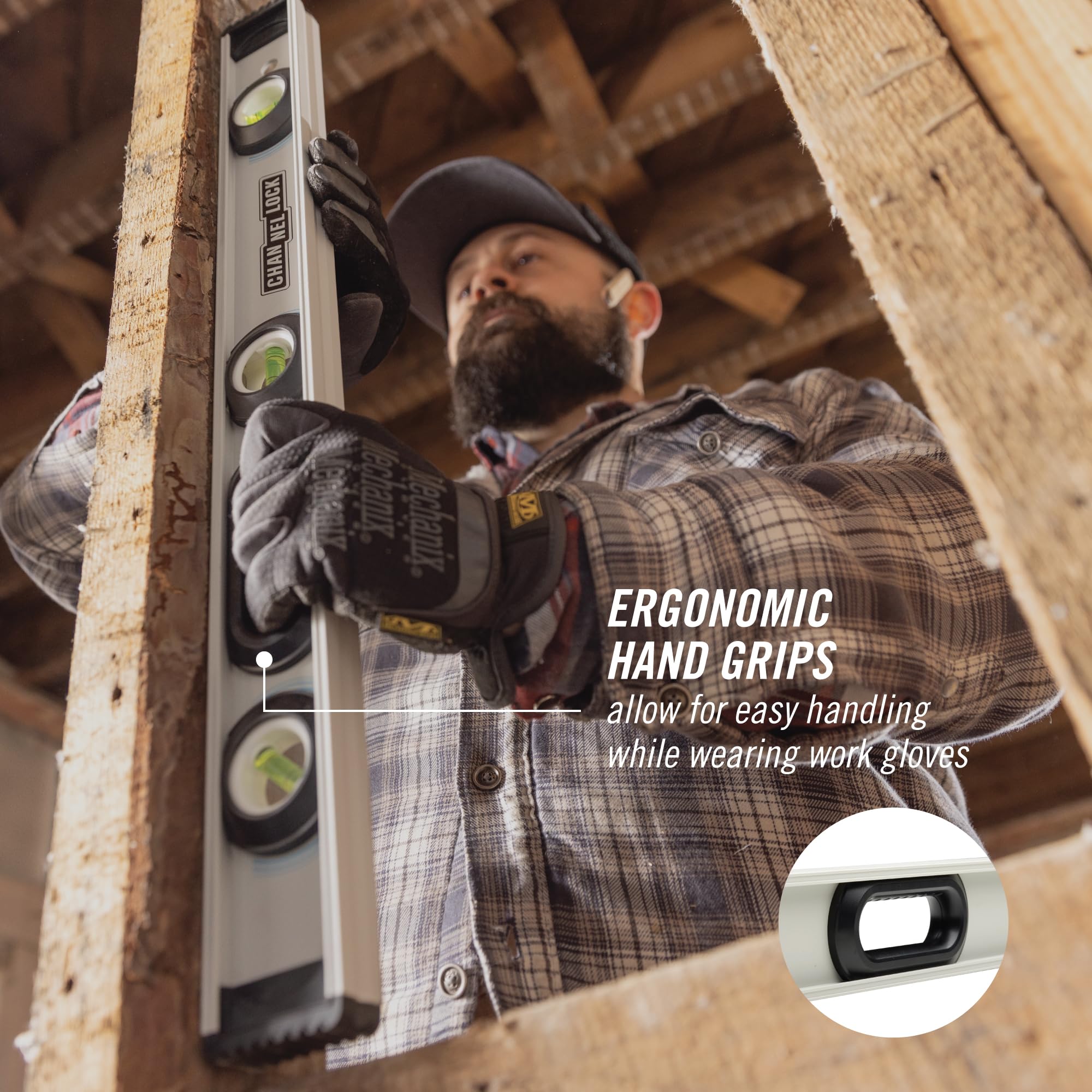 Channellock 24" I-Beam Level - Precision & Durability -7