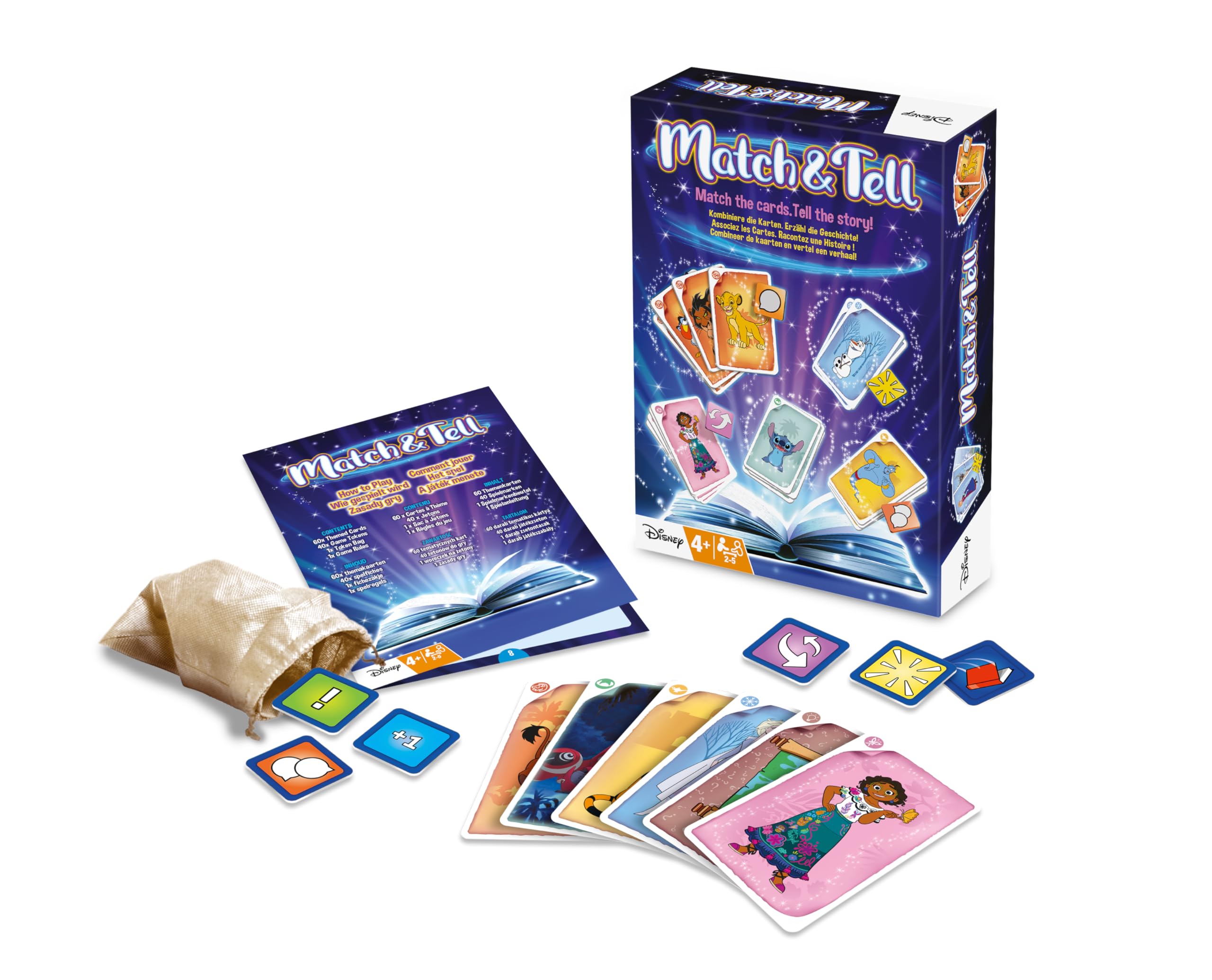 Amazon.com: Disney Match and Tell, Collect Cards, Use Your