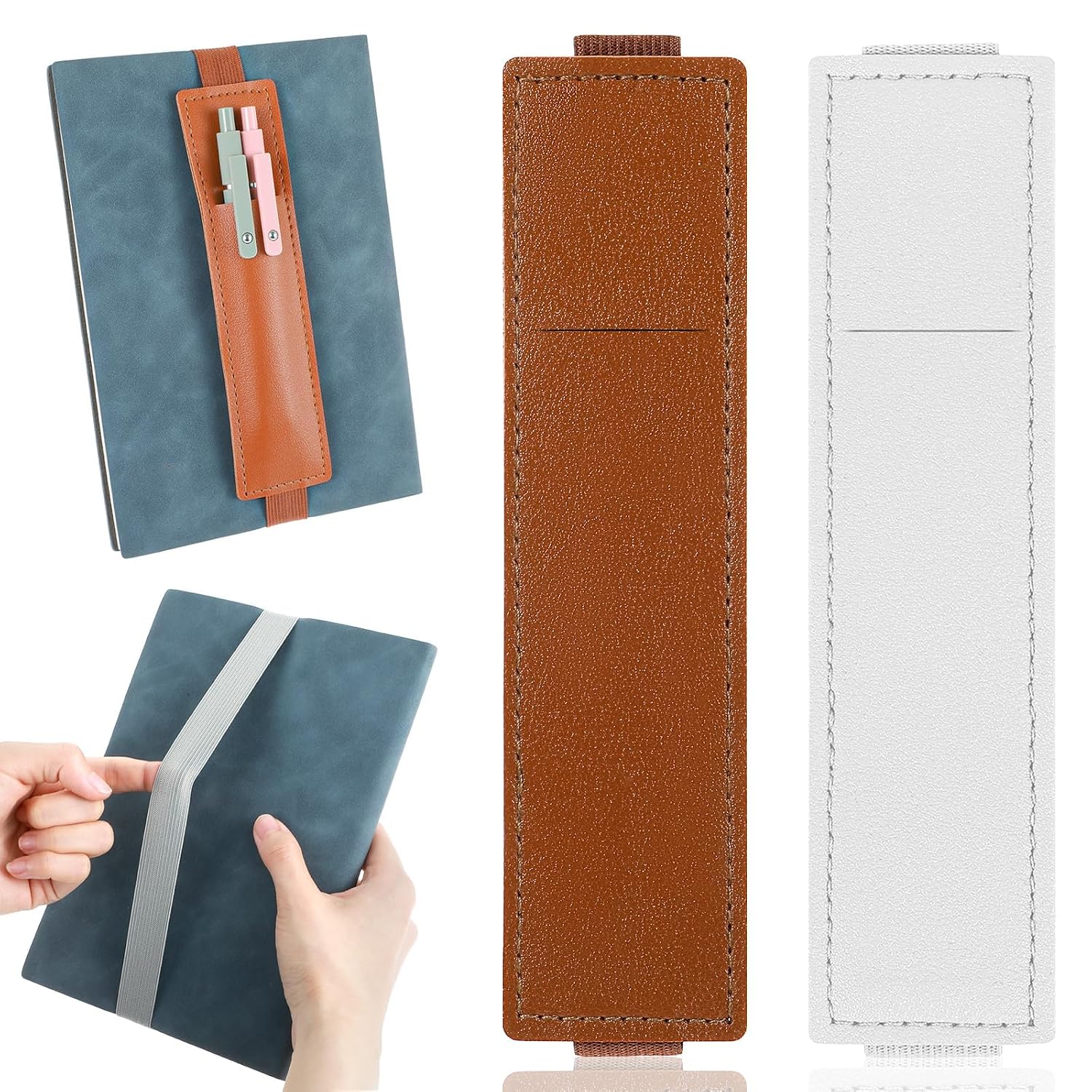 Tarini 2Pcs Pen Holder for Notebook, Elastic Notebook Pen Holder – Adjustable Strap Pen Sleeve for Journal Planner Book Bi... - Review, Price and Buying Guide