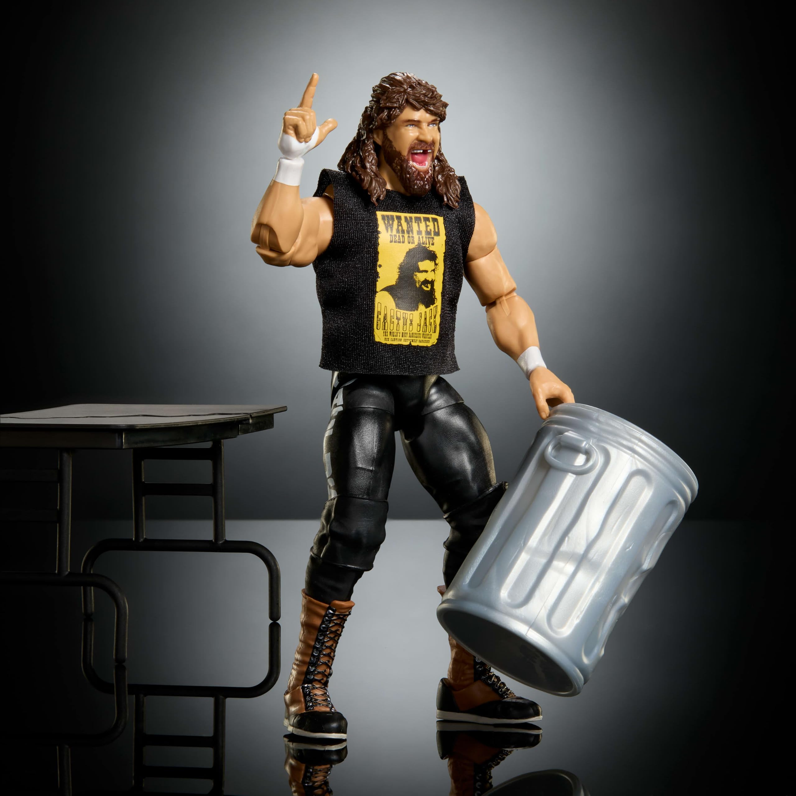 WWE Cactus Jack Mick Foley v WCW Monday Night War Mattel Ultimate