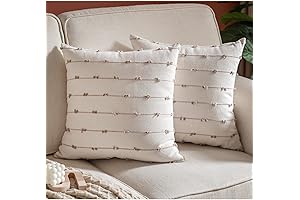 Enliven Your Space with Boho Throw Pillow Covers, 20x20 Inches