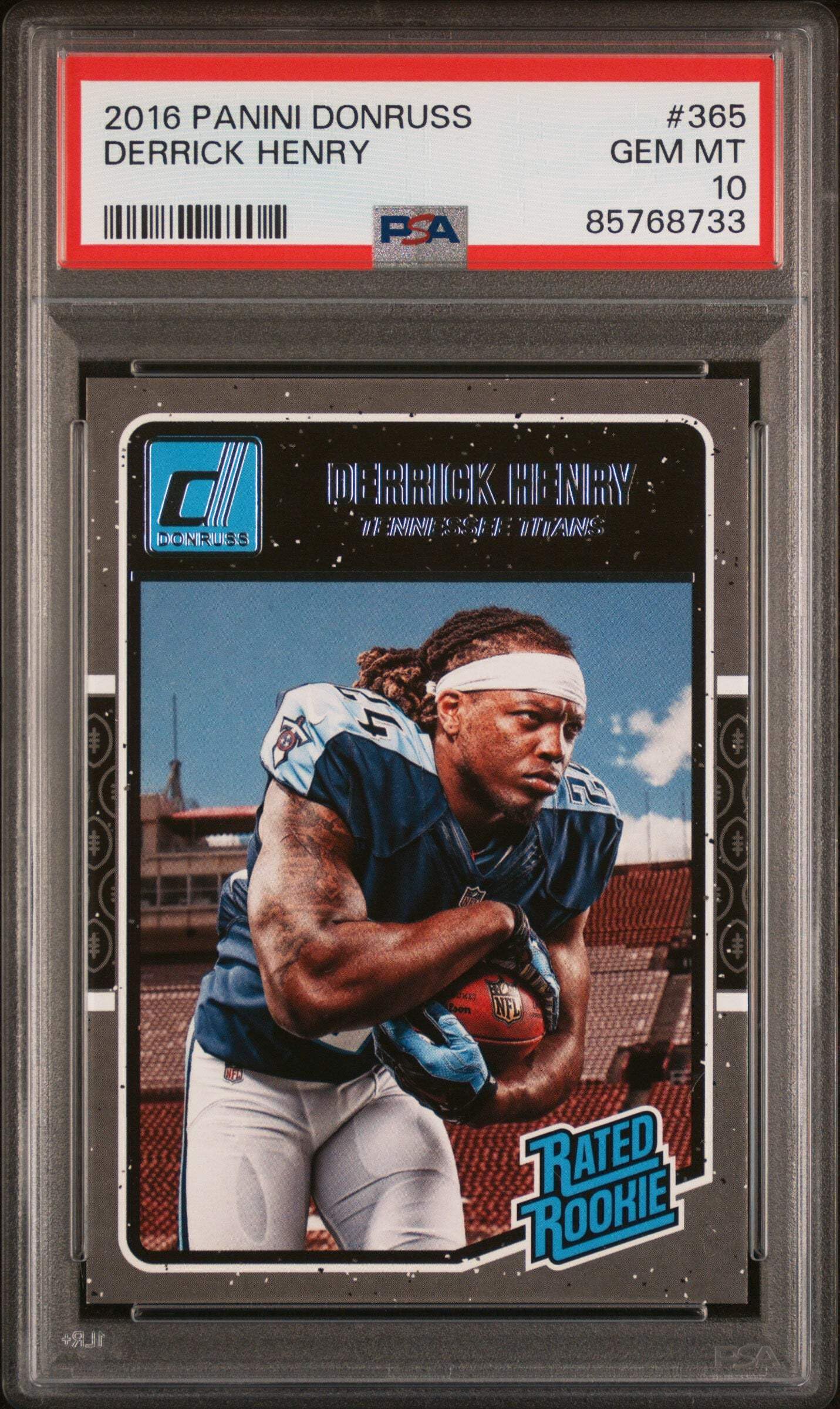 Amazon.com: Graded 2016 Panini Donruss Derrick Henry #365 Rookie