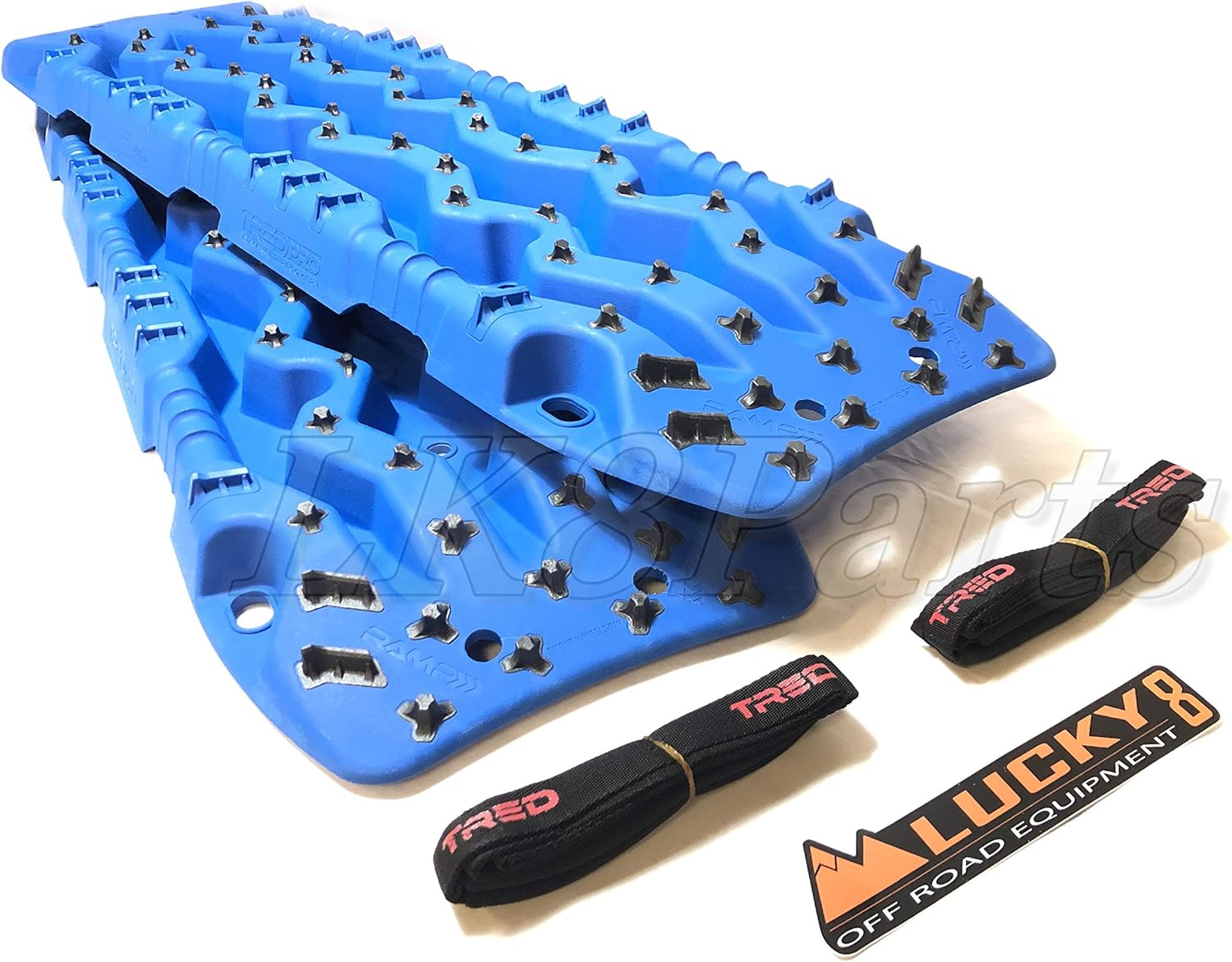 TRED PRO Recovery Matt Traction Extraction Sand Ladder ramps Boards Blue