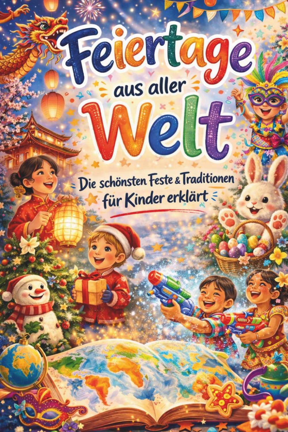 Feiertage aus aller Welt für Kinder / Die schönsten Feste & Traditionen einfach erklärt | Kulturen, Bräuche und Feiertage kindgerecht entdecken