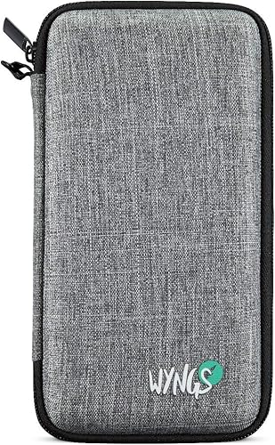 Miniatura 3 de WYNGS - Funda protectora para calculadora gráfica TI 84 PlusTI 83 PlusCasio FX-9860GIICasio FX-9750 GIIICasio PRIZM FX-CG 50, color gris claro