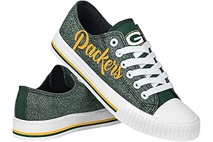 FOCO Women's NFL Team Logo Ladies Fashion Low Top Canvas Sneakers Shoes...