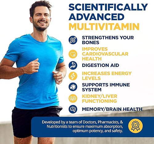 Miniatura 3 de LifeSourceVitamins LifeSource Vitamins - Multivitamínico y minerales integrales con 71 ingredientes naturales, probióticos, enzimas digestivas,