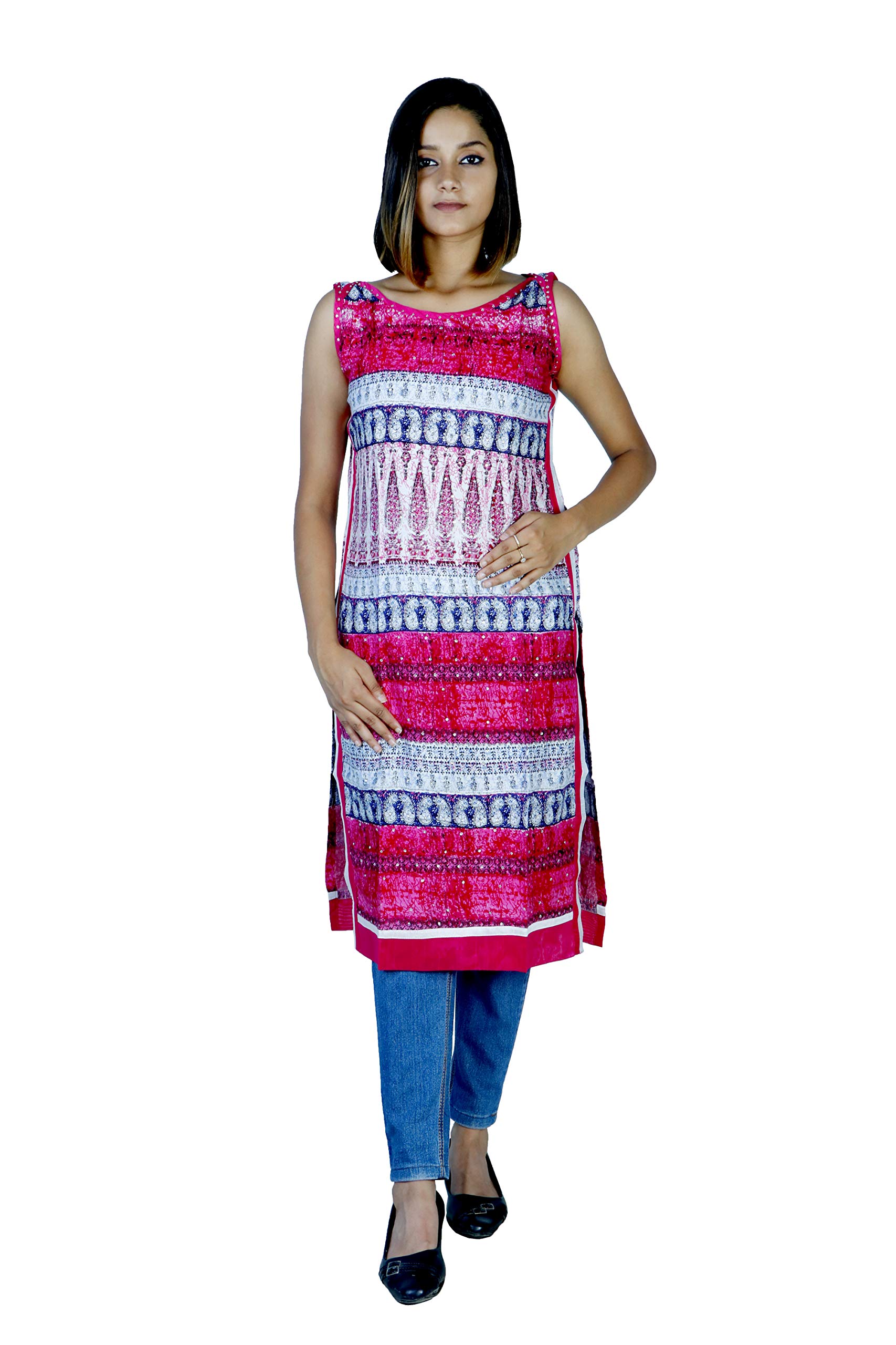 NIMMO Marchant Printed Kurti for Women's (SDKU0076MRS-P)