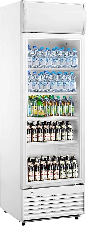 Metro Professional Frigo Vetrina Gsc2360; Acciaio/vetro/plastica; 62x63.6x175.3 Cm; 347 L; Refrigerazione Statica; 180 W; Con Serratura; Bianco