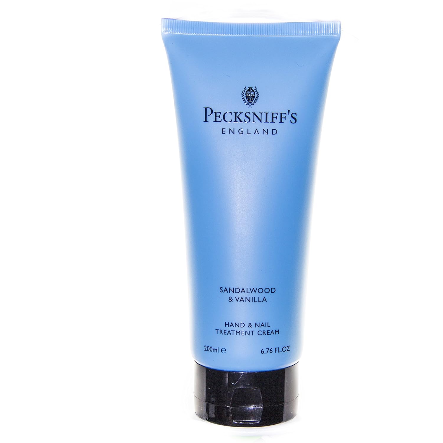 Pecksniff’s Luxury Hand Cream – Moisturizing Skincare for Women & Men, Made in England, Sandalwood & Vanilla, 200ml