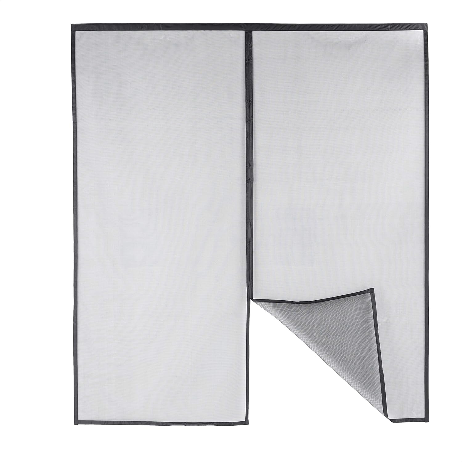 Basics AB-SD101, Black Magnetic Screen Door-70-Inch x 79-Inch, 70 x 79 - - 