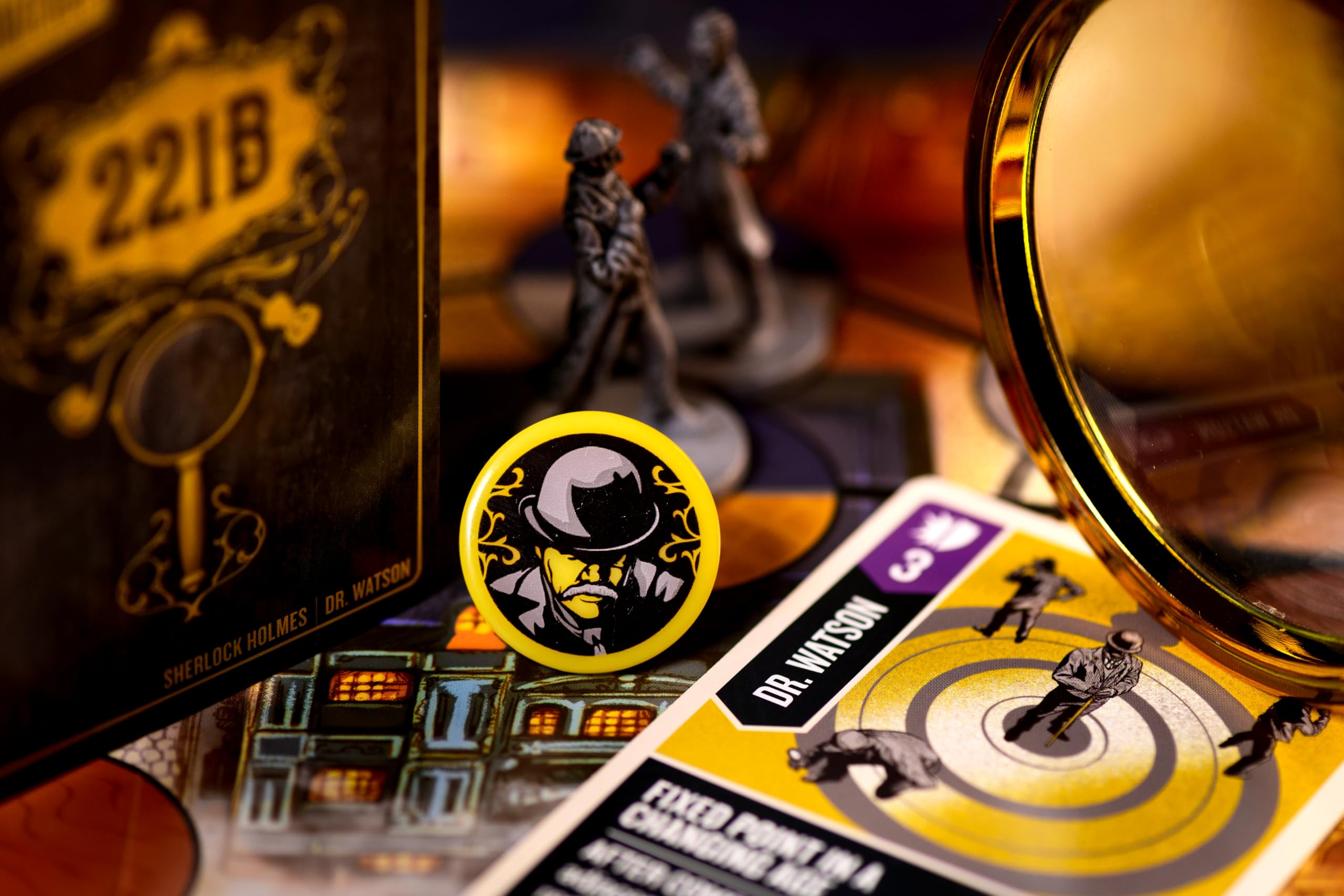 Iello , Unmatched - Cobble & Fog , Card Game , Ages 9+ , 2 to 4 Players , 30 mins Minutes Playing Time