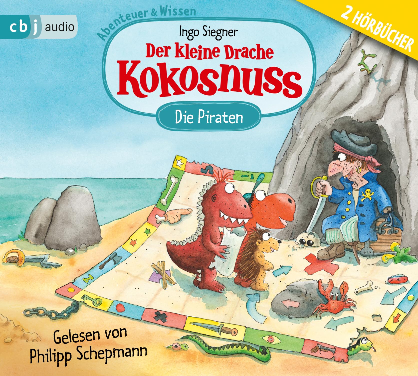 Der kleine Drache Kokosnuss – Abenteuer & Wissen Piraten: Der kleine Drache Kokosnuss und die wilden Piraten - Alles klar!