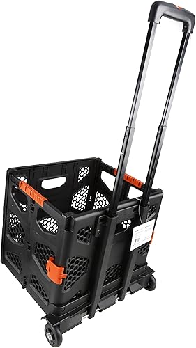 Miniatura 5 de Olympia Tools 85-015 Grand - Carrito plegable de almacenamiento con mango telescópico para un fácil transporte, capacidad de peso de hasta 150 libras