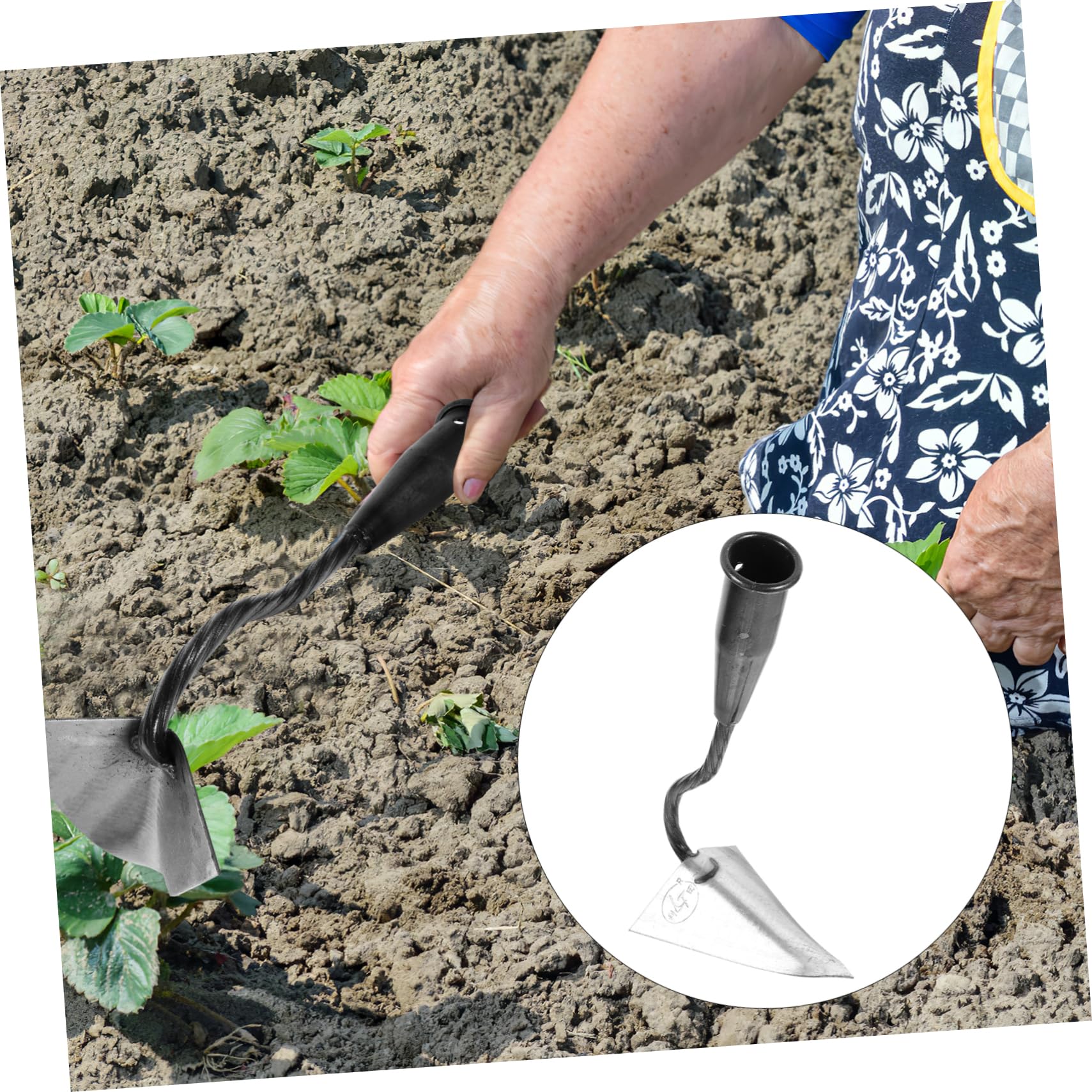 1pezzi Agricola Triangolare Per Giardinaggio Attrezzo Per Scavare Terreno Fornitura