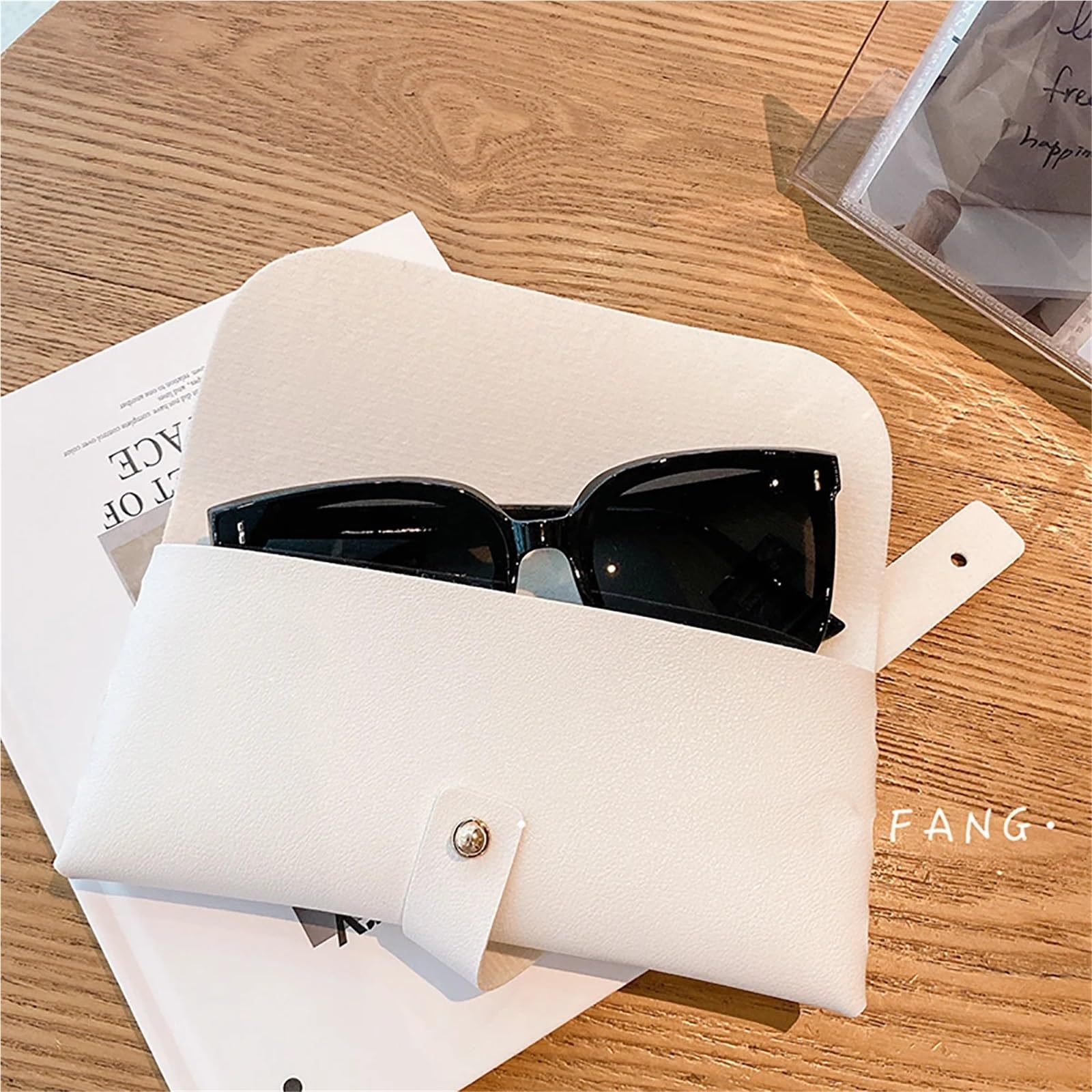 Sonnenbrillen etui 1 Stück Klassische Brillentasche Schutzhülle For Damen Und Herren Weiche Tragbare Sonnenbrillenbox Lesebrillen für Stilvoll Tragbar